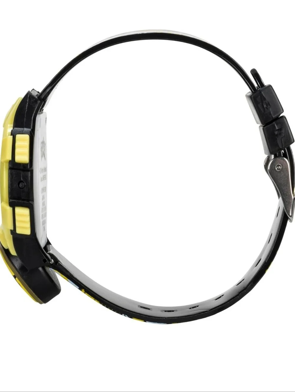 Pikachu Yellow Kids Digital Watch with Light-Up Face